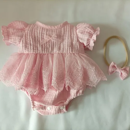 Miniatura 15 de EKOKIZ Ropa de muñecas Reborn de 17 a 20 pulgadas, ropa realista para recién nacidos, accesorios de regalo, juego de regalo para muñecas de bebé