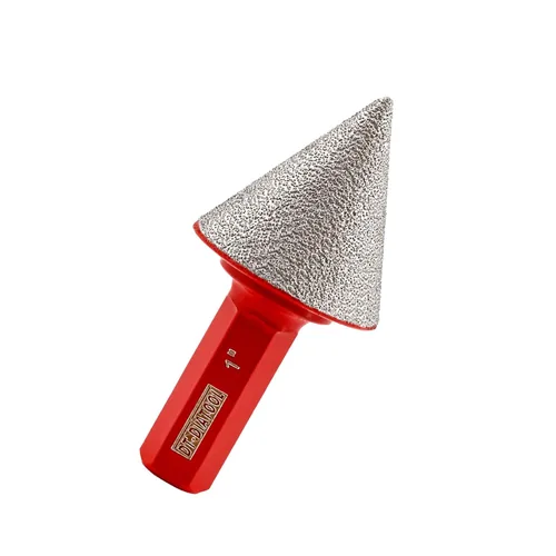 Miniatura 7 de DT-DIATOOL Broca biseladora de diamante de 3 pulgadas para azulejos, granito, mármol, agujeros existentes, ampliación, pulido, modelado, agujeros