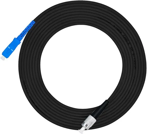Miniatura 17 de 3M FC a FC Cable de fibra óptica blindado para exteriores Simplex 9/125 SM, Cable puente de conexión óptica 3 metros 10 pies monomodo