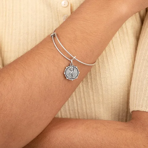 Miniatura 4 de Alex and Ani Pulsera de ángel de la guarda IV, Sin gemas.