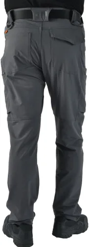 Miniatura 2 de Pantalones cargo elásticos en 4 direcciones para hombre para todas las estaciones con múltiples bolsillos