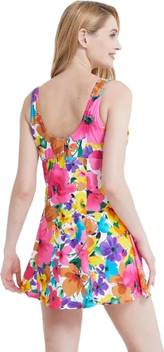 Miniatura 3 de Wantdo - Traje de baño para mujer con diseño floral