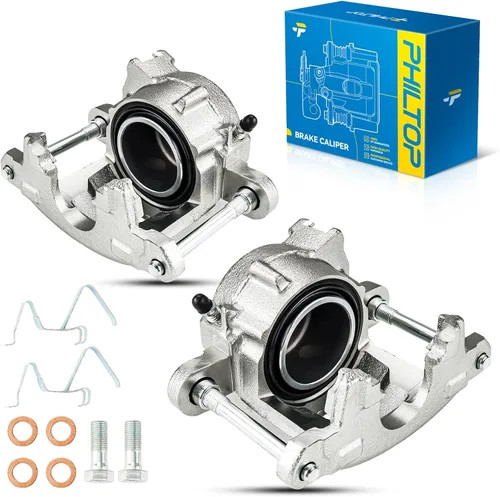 Miniatura 14 de PHILTOP Pinza de freno delantera compatible con S10 1982-2003, Sonoma 1991-2003, Camaro 1982-1992, El Camino 1978-1987, Monte Carlo 1978-1988