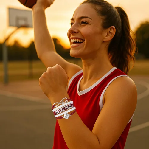 Miniatura 29 de Infinity Collection - Pulsera de baloncesto de regalo para equipos y jugadores