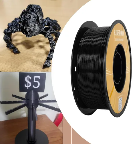 Miniatura 3 de Kingroon - Filamento de impresora 3D PETG de alta velocidad de 0.069 pulgadas, filamento rápido para impresora 3D para filamento de impresión hiper