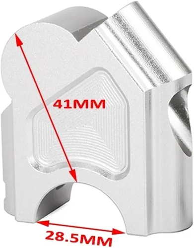 Miniatura 4 de Barra elevadora de manillar para B&enelli para TRK 502 TRK502 2016-2017 motocicleta 41MM aluminio manillar extensión montaje elevador abrazadera