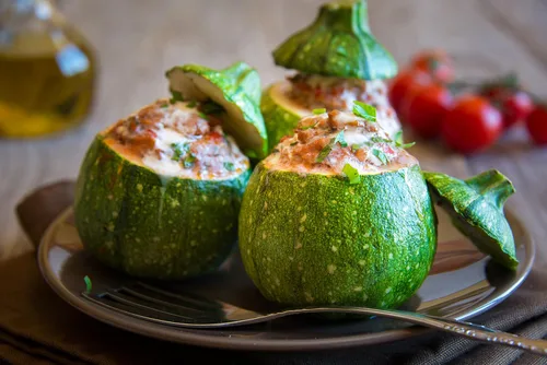 Miniatura 4 de 30 semillas redondas de calabacín para plantar, semillas tradicionales sin OMG, cultivadas en Estados Unidos en embalaje impermeable prémium