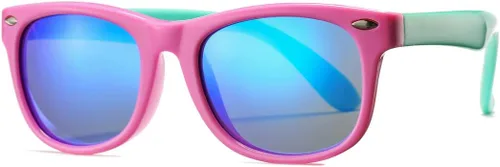 Miniatura 60 de Lentes de sol polarizados de goma elastómero termoplástico (TPEE) flexible, para niñas y niños de 3 a 9 años