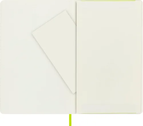 Miniatura 6 de Moleskine - Cuaderno clásico, tapa blanda, tamaño L (5 x 8.25 pulgadas), a rayas/rayado, verde mirto, 192 páginas