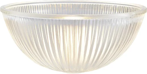 Miniatura 2 de Aspen Creative 25307-60-1, pantalla de vidrio transparente para lámpara de antorcha de enchufe de base media, lámpara colgante, accesorio de isla