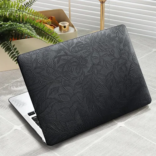 Miniatura 12 de iCasso Funda para MacBook Air de 13 pulgadas 2017-2010 versión anterior modelo A1466 A1369, carcasa rígida de cuero retro para MacBook Air de 13