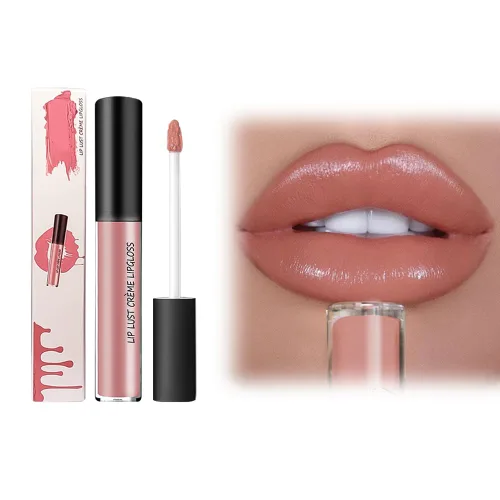 Miniatura 9 de Fauppt Labiales de 12 colores crema para labios, ligeros, mejorados, impermeables, de larga duración, hidratantes, antiadherentes, para mujeres, 001