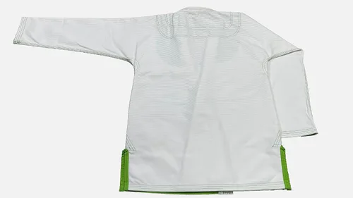 Miniatura 5 de Bjj Gi Jiu Jitsu Con Puntada Verde Bjj Gi Jiu Jitsu Kimonos Gi 100% Algodón Perl Tejido 450GSM