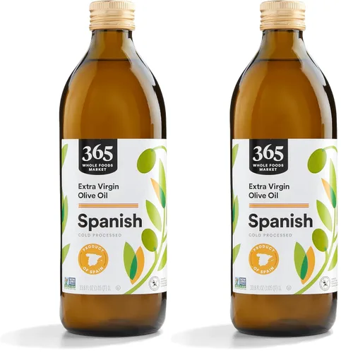 Miniatura 9 de 365 por Whole Foods Market, Aceite de oliva extra virgen de California en lotes pequeños, 16.9 onzas líquidas