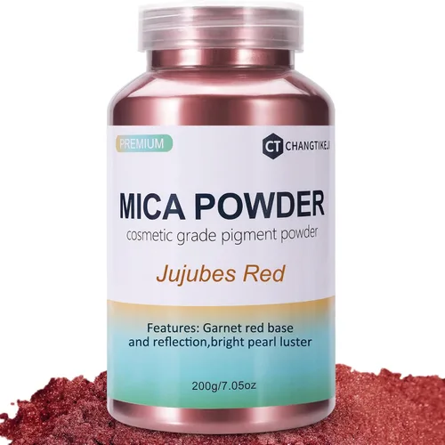 Miniatura 22 de CHANGTIKEJI Polvo de mica – 81 colores – 0.35 oz/botella de pigmento natural en polvo para resina epoxi, fabricación de jabón, fabricación de velas