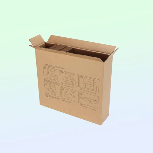 Miniatura 8 de MEBRUDY Cajas de envío de 4 x 4 x 2 pulgadas, paquete de 100 unidades, pequeñas cajas de cartón corrugado para enviar por correo, embalaje de Marrón
