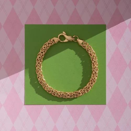 Miniatura 4 de Ross-Simons Sterling Silver Small Byzantine Bracelet