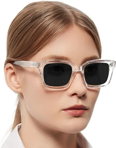 Miniatura 15 de MARE AZZURO Gafas de Lectura para Mujeres con Protección UV Lentes de Sol 50 75 100 125 150 175 200 225 250 275 300 325 350 375 400 (Negro, 1.50)
