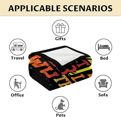 Miniatura 6 de COZYAURA Manta de sóftbol, regalos de equipo de sóftbol para niñas, mujeres y jugadores, 30 x 40 pulgadas, acogedoras mantas mullidas para sofá
