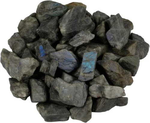 Miniatura 12 de SUNYIK Piedras naturales crudas, cristales de roca rugosa para pulir y lijar, piedras surtidas, 1 libra (alrededor de 460 gramos)