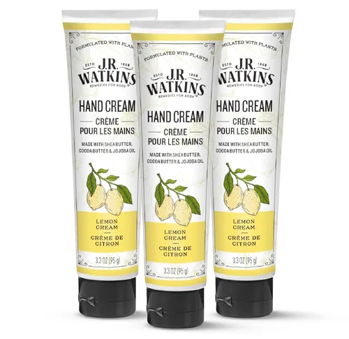 Miniatura 15 de J.R. Watkins Crema de Manos Hidratante Natural, Hidratante para Manos con Mantequilla de Karité, Mantequilla de Cacao y Aceite de Aguacate