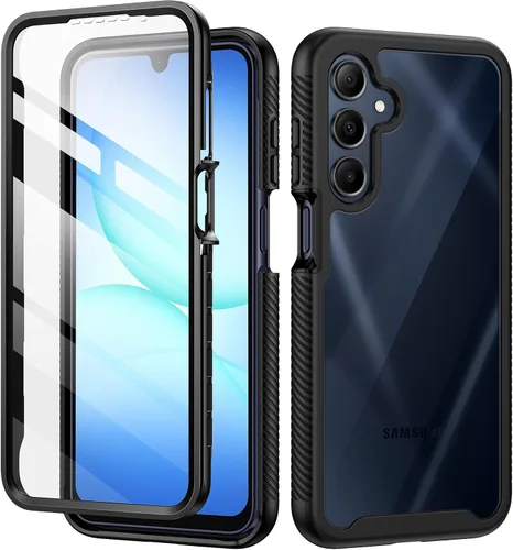 Miniatura 13 de seacosmo Diseñada para funda de teléfono Galaxy A14 5G, cubierta de cuerpo completo a prueba de golpes, con protector de pantalla integrado, funda