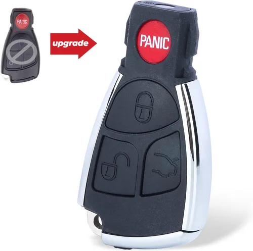 Miniatura 2 de Beefunny Carcasa de repuesto para llavero remoto modificado para Mercedes-Benz C230 C280 C350 C43 AMG CL500 CL600 CLK320 CLK430 CLK500 CLK55 AMG
