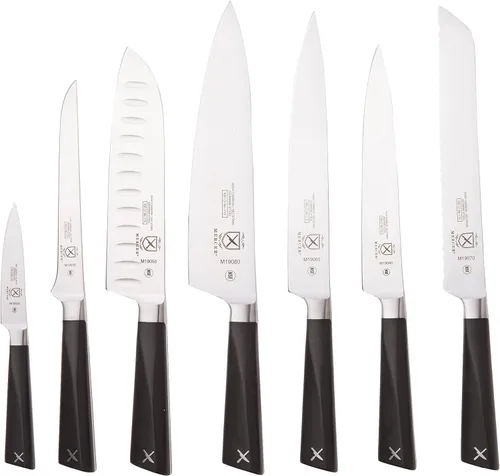 Miniatura 2 de Mercer Culinary Züm - Juego de cuchillos magnéticos para tablero (8 piezas, 14 1/8 x 10 1/4, acero inoxidable)
