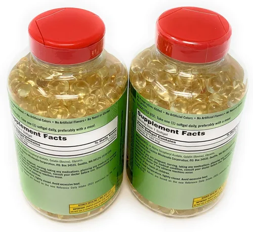 Miniatura 4 de Kirkland Signature, Vitamina E 400 IU brdqt 500 cápsulas blandas (Paquete de 2)