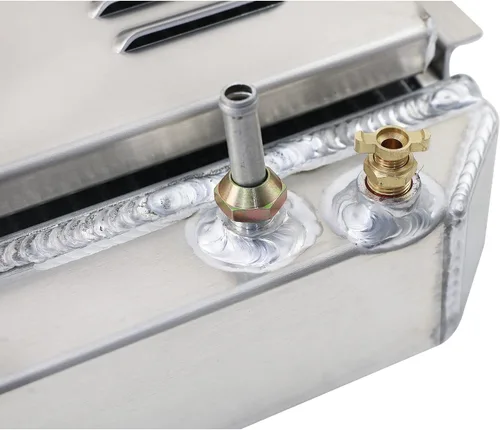 Miniatura 6 de Tacoma - Radiador CU1778, ventilador eléctrico de aluminio compatible con Toyota Tacoma 1995-2004 2.4L 2.7L L4 3.4L V6, radiadores de refrigeración