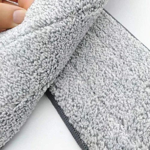 Miniatura 6 de Paquete de 6 cabezales de microfibra de 15 pulgadas, resistentes y reutilizables, almohadillas de repuesto para pisos de madera dura, lavables a