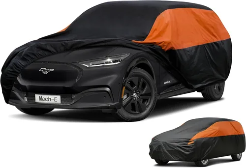 Miniatura 35 de GUNHYI - Funda para auto Chevrolet Custom Fit Chevrolet Chevy Trailblazer (2016-2019) impermeable para todo tipo de clima para automóviles, funda