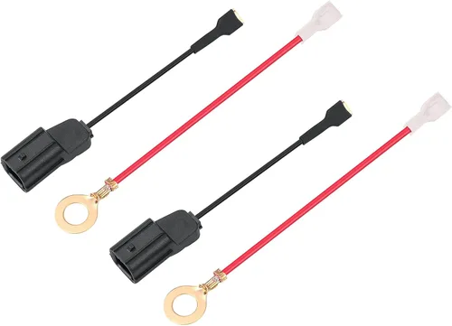 Miniatura 11 de SEINECA 2 Piezas Bocina de Coche Enchufe Especial Compatible con Adaptador de Bocina BWM Arnés de Cableado Cable Convertidor de Bocina de Coche.