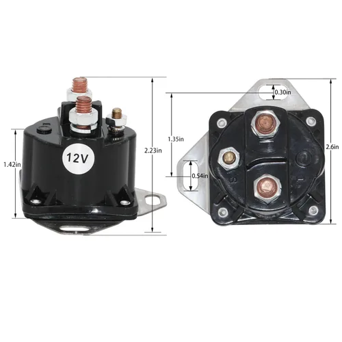 Miniatura 2 de Relé de arranque 12V 3 postes E5TZ-11450-A E7TZ-11450-B E9TZ-11450-A E9TZ-11450-B compatible con Ford Mustang Super Duty SW1951 SW1951A SW1951B