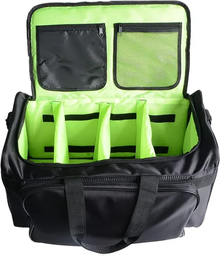 Bolsa de tenis, bolsa de lona, bolsa de entrenamiento de gimnasio, bolsa de viaje para hombre, Negro -, Bolso grande de la zapatilla de deporte de