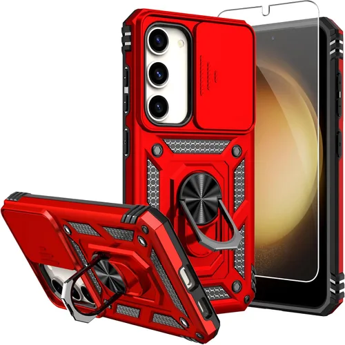 Miniatura 9 de Funda para Galaxy S23 de 6.1 pulgadas, con protectores de pantalla y funda para cámara, [grado militar] de 16 pies. Funda a prueba de caídas