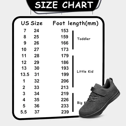 Miniatura 2 de YHOON Zapatos deportivos para niños y niñas, transpirables, atléticos, para correr, para niños pequeños, niños grandes