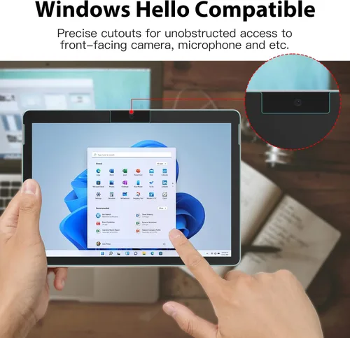 Miniatura 7 de Moko Protector de pantalla similar al papel para Surface Go, escribe, dibuja y dibuja con el lápiz Surface como en papel, película PET antirreflejo