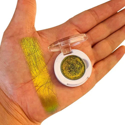 Miniatura 8 de Sombra de ojos multicromo, sombra de ojos multicromo, 100% vegano y libre de crueldad, camaleón duradero y hecho a mano, 0.07 oz de sombra de ojos