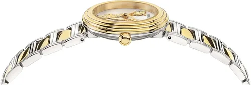 Miniatura 2 de Versace VET300721 - Mini reloj de pulsera para mujer, color oro amarillo, 1.102in, plateado, Virtus Mini