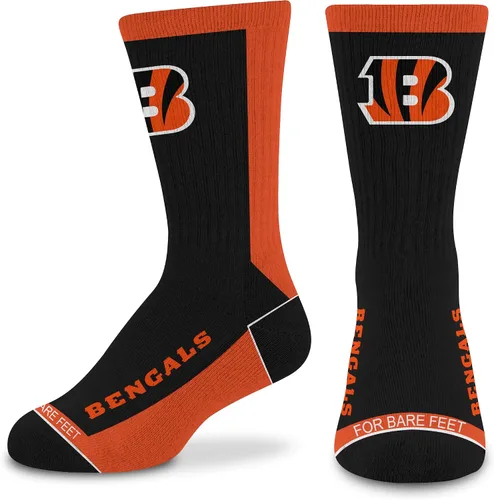 Miniatura 19 de For Bare Feet NFL - Calcetines unisex para niños de la NFL Mvp Crew