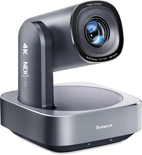 Miniatura 12 de Tenveo Cámara PTZ 4K AI Humanoid & Seguimiento Automático de Cara 20X Zoom Óptico+8X Digital Zoom USB3.0/HDMI/LAN PoE Cámara IP de Transmisión