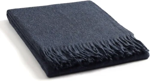 Miniatura 33 de Superfine - Manta de lana de alpaca – Manta ligera de lana merino de alpaca para uso en interiores o exteriores Manta de lana de alpaca peruana