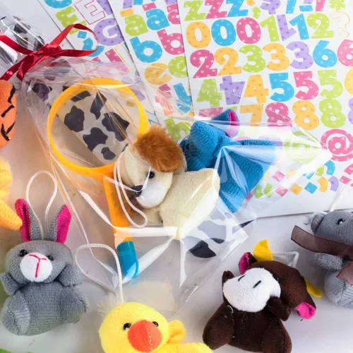 Miniatura 4 de Super Z Outlet Mini lindos animales de peluche para niños, espectáculos, tiempo de juego, escuelas - (paquete de 20)