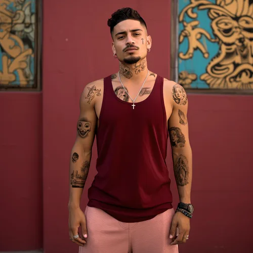 Miniatura 2 de Los Vatos Chicano Bundle - Tatuajes temporales Cholo y Chola para hombres y mujeres, Payasa, Lowrider, Virgen María, Oración, Cruz, Chicana