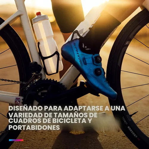 Miniatura 5 de HydraPak Breakaway Surge - Botella de agua ligera para bicicleta, paquete de 2 (20 onzas, 25 onzas, 30 onzas), botella de alto flujo, ciclismo