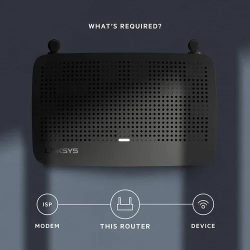 Miniatura 5 de Linksys Router Wi-Fi de malla MR8300: velocidades de tres bandas de hasta 2.2 GHz, enrutador de malla inalámbrico para el hogar AC2200, procesador