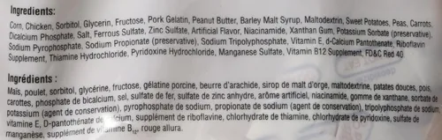 Miniatura 11 de SmartBones Masticables medianos con mantequilla de maní real sin piel cruda, masticables para perros, 4
