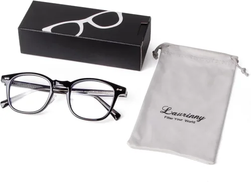 Miniatura 7 de Elegantes gafas cuadradas de luz azul para mujeres y hombres, gafas de juegos de computadora de calidad, antifatiga ocular y protección UV