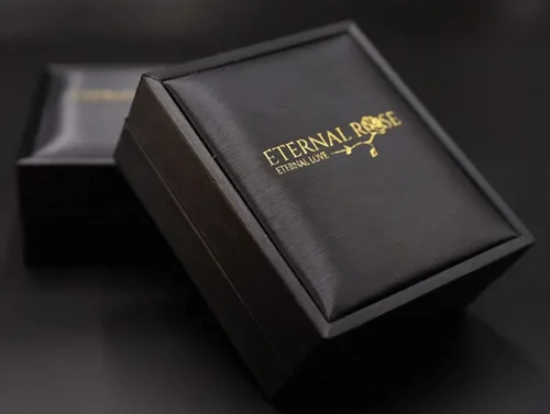 Miniatura 6 de Eternal Rose Collar - Collar con colgante de rosa sumergida en oro de 24 quilates para mujer - Regalo para ella
